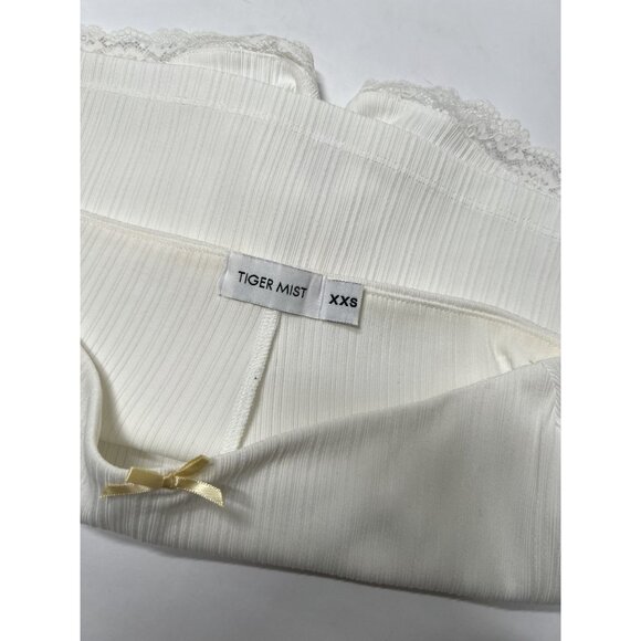 Tiger Mist Sabine Skort in White - Picture 6 of 6